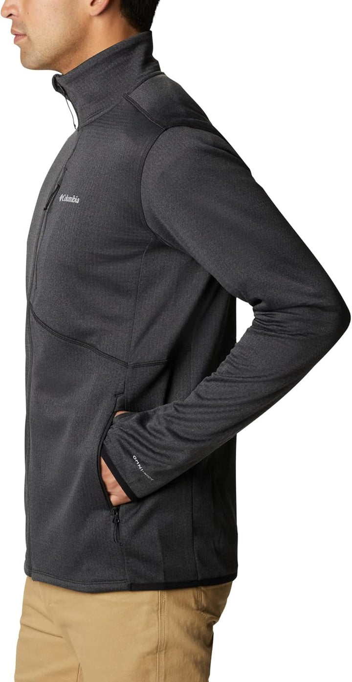 Columbia Herren Park View Fleece Full Zip Fleecejacke Mit Durchgehendem Reissverschluss XXL Black He