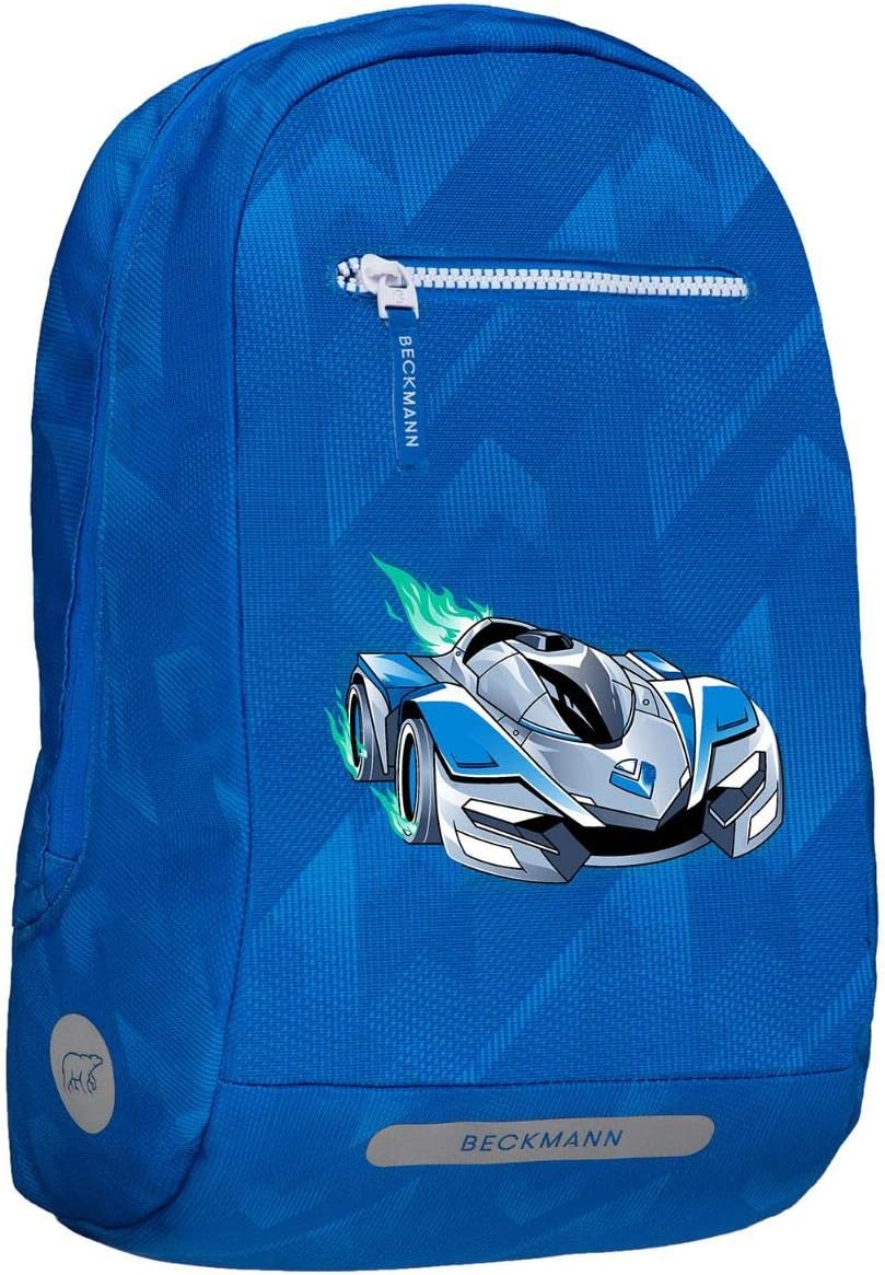 Ranzenfee&Koffertroll Beckmann Classic Supercar Blue Schulranzen Set 6tlg. Exclusiv Kollektion