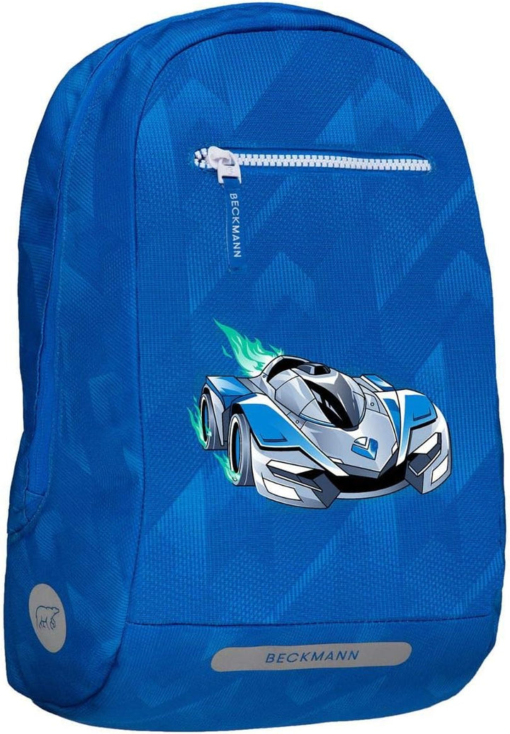 Ranzenfee&Koffertroll Beckmann Classic Supercar Blue Schulranzen Set 6tlg. Exclusiv Kollektion