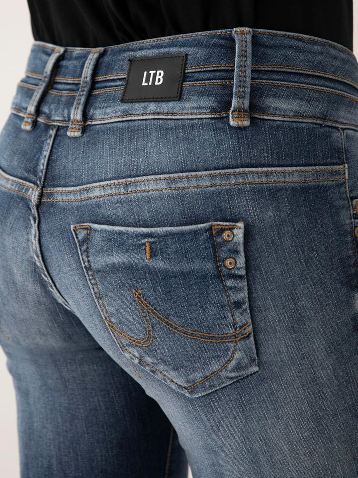 LTB Damen Jeans Julita X Extra Skinny Fit - Blau - Mitena Wash W24-W34 Baumwolle 25W / 36L Gaila Und