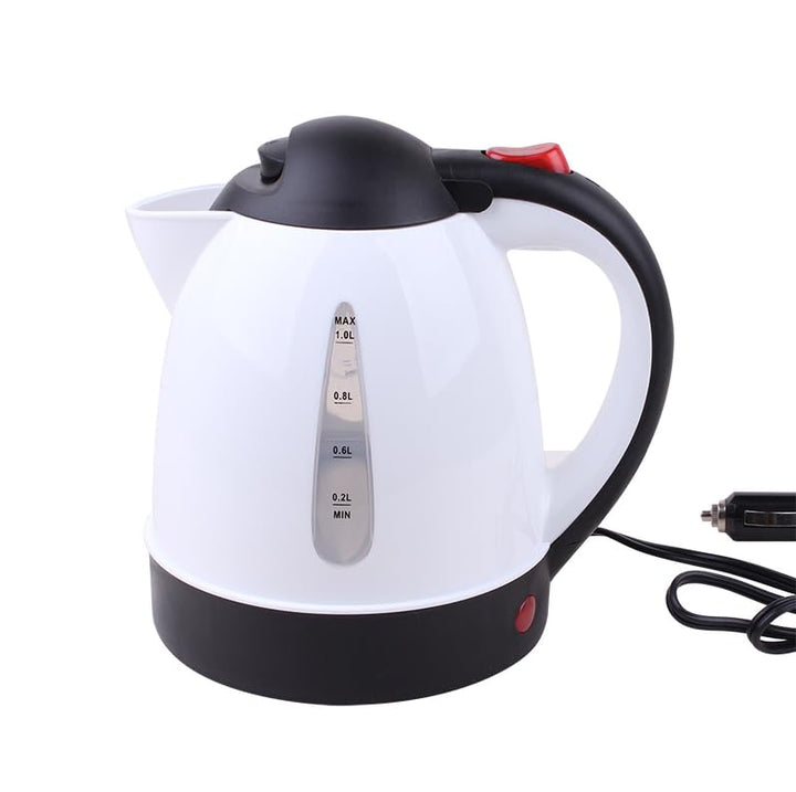 Auto Wasserkocher 1L Tragbare Reisekocher für Auto Reisen Camping mit automatischer Abschaltung (12V
