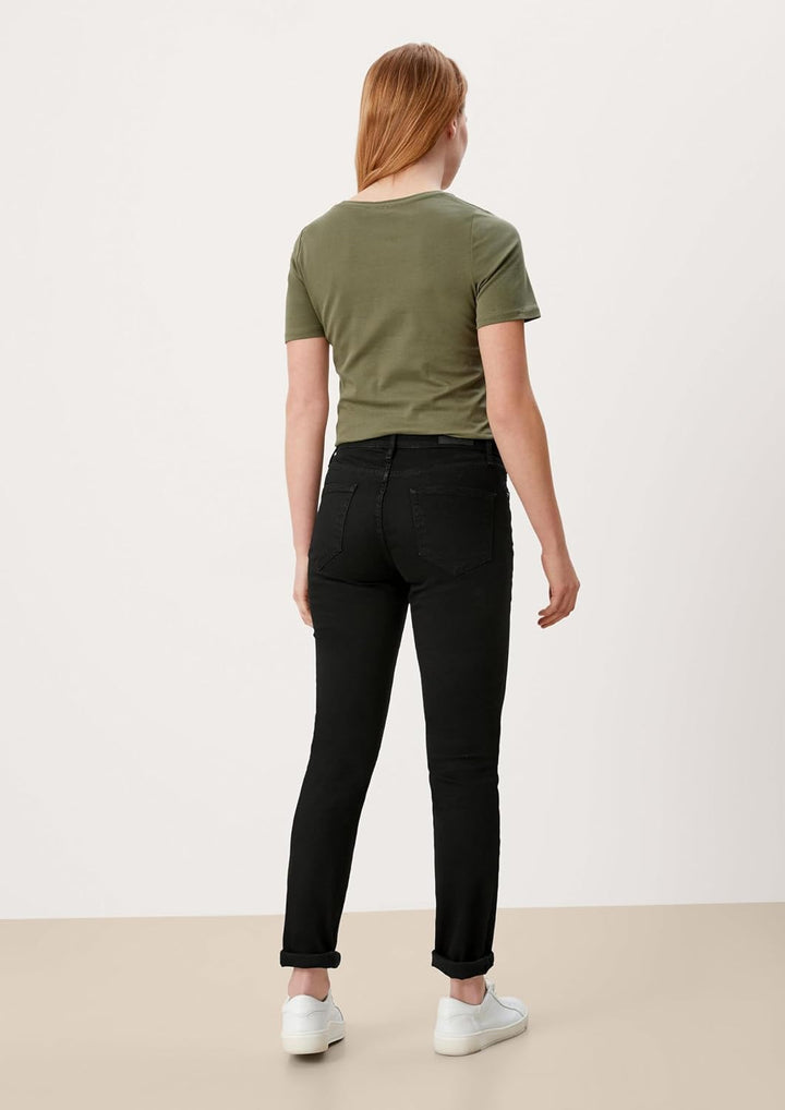 s.Oliver Jeans Betsy/Slim Fit/Mid Rise/Slim Leg 34W / 30L Schwarz, 34W / 30L Schwarz