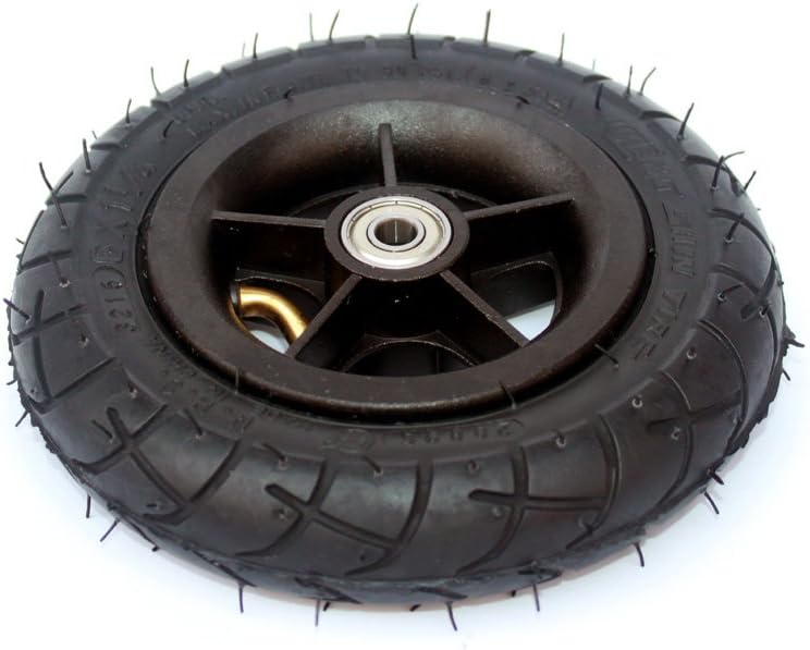 150MM Scooter Inflation Wheel With Aluminium Alloy Hub 6" Pneumatic Tyre With Inner Tube Electric Sc