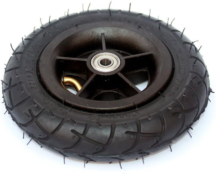 150MM Scooter Inflation Wheel With Aluminium Alloy Hub 6" Pneumatic Tyre With Inner Tube Electric Sc