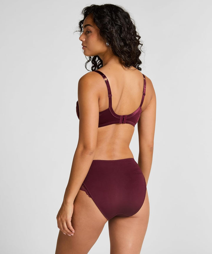Hunkemöller Unwattierter Bügel-BH Sophie 75G Zinfandel, 75G Zinfandel