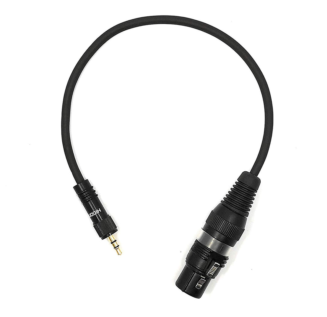 Sommer Cable Mikrofonkabel 1,5m Adapter Miniklinke 3,5mm TRS auf XLR-Stecker weiblich Audioadapter f