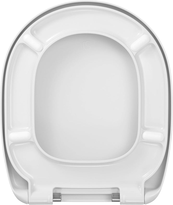 Calmwaters WC-Sitz für Ideal Standard Connect | Toilettensitz Absenkautomatik | Duroplast | Take-Off