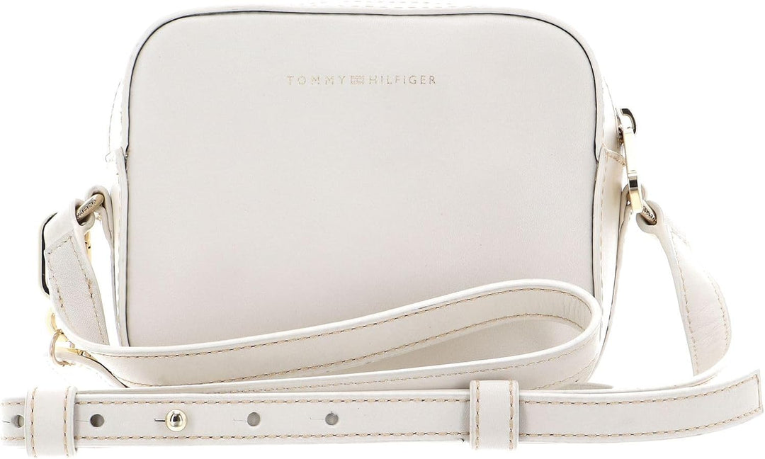 Tommy Hilfiger Canvas Mix Camera Bag Oatmeal