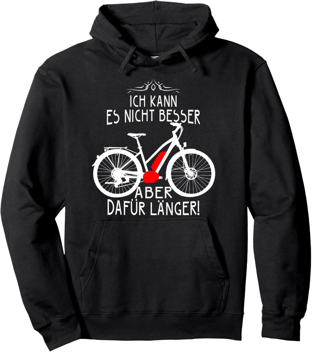 E-Bike Fahrer Geschenk T-Shirt Ebike Pedelec Elektrofahrrad Pullover Hoodie