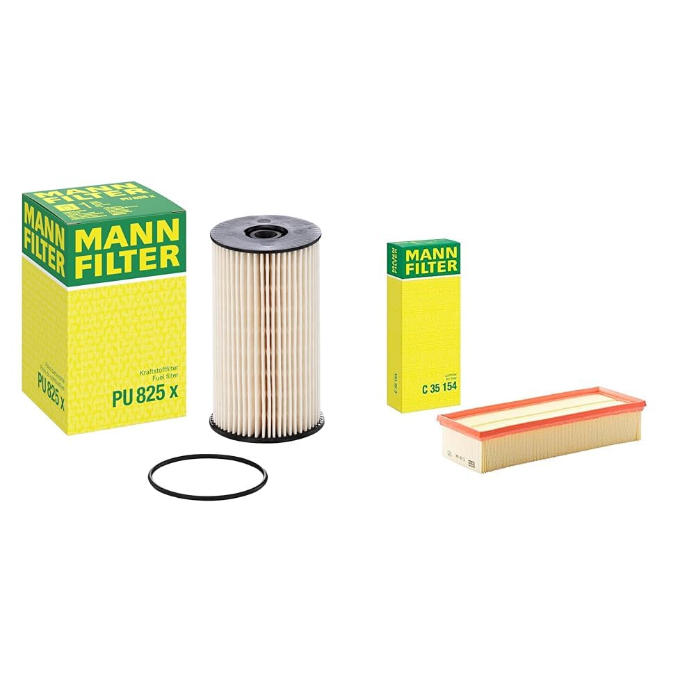 Original MANN-FILTER Kraftstofffilter PU 825 X – Kraftstofffilter Satz mit Dichtung/Dichtungssatz –
