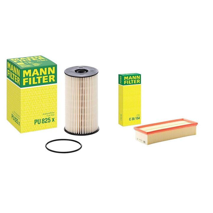 Original MANN-FILTER Kraftstofffilter PU 825 X – Kraftstofffilter Satz mit Dichtung/Dichtungssatz –