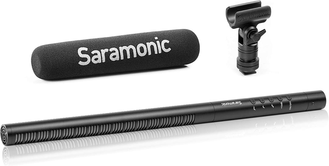 Saramonic SR TM7 XLR Shotgun microfoon Schwarz SRTM7, Schwarz SRTM7