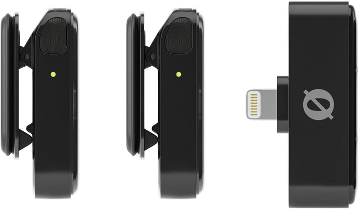 Rode Wireless Micro Drahtloses Mikrofon-System Light-ning für iOS Smartphones mit keepdrum Mikrofase