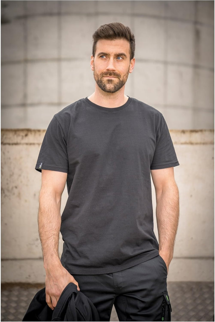 Leibwächter Casual-Line Herren Arbeitsshirt Baumwolle, Arbeits T-Shirt Kurzarm, T-Shirts für Herren