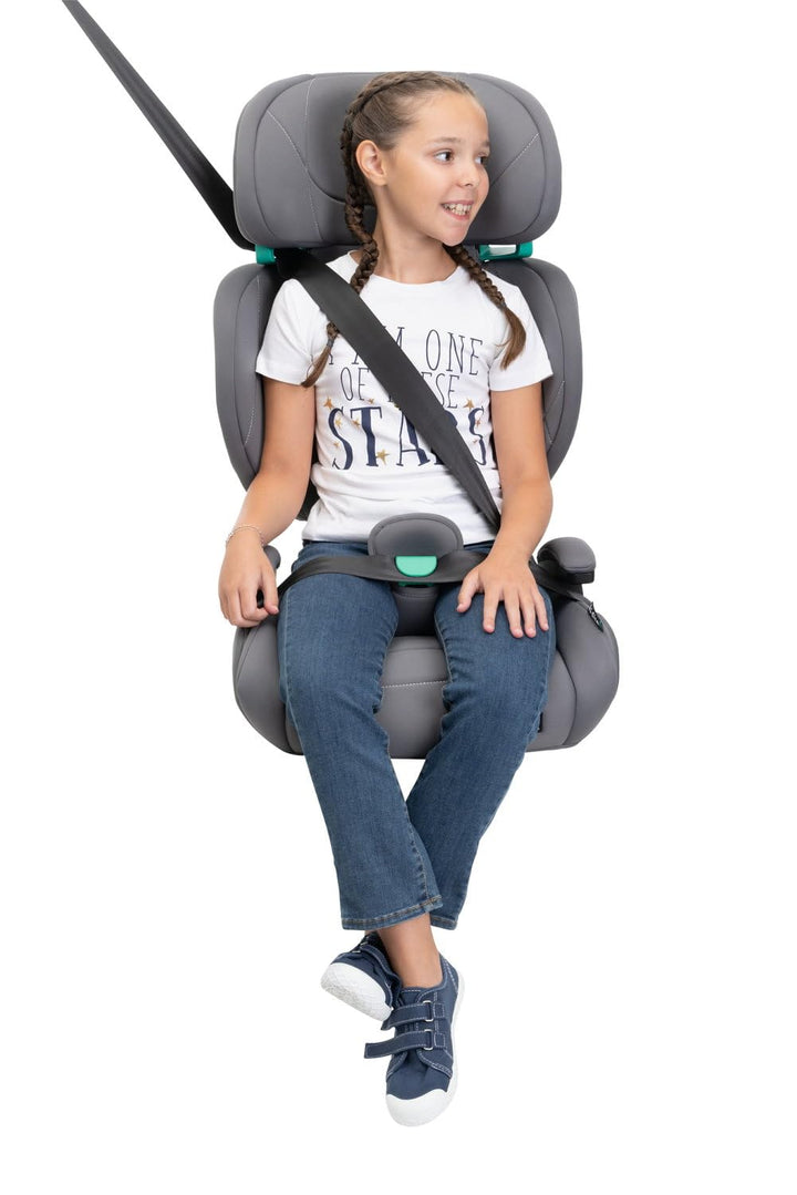 Chicco Quizy Lite i-Size, Kinderautositz 3-12 Jahre (100-150 cm), Gewicht 15-36 kg, einfach einzubau