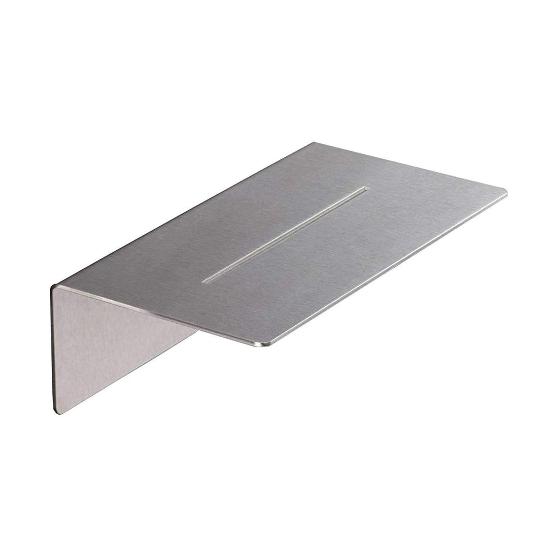 Duschablage 20 cm, Edelstahl, rostfrei, zur Verklebung, ohne Bohren - PHOS Design Breite 20 cm, Kleb