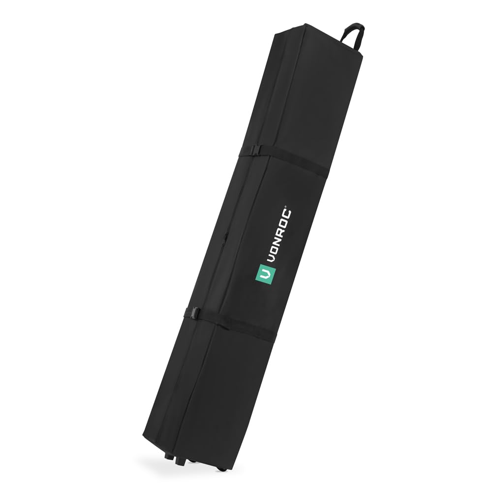 VONROC Aufbewahrungstasche für Partyzelt PT501XX – mit Rollen, vertikale Aufbewahrung, 150 l, Masse: