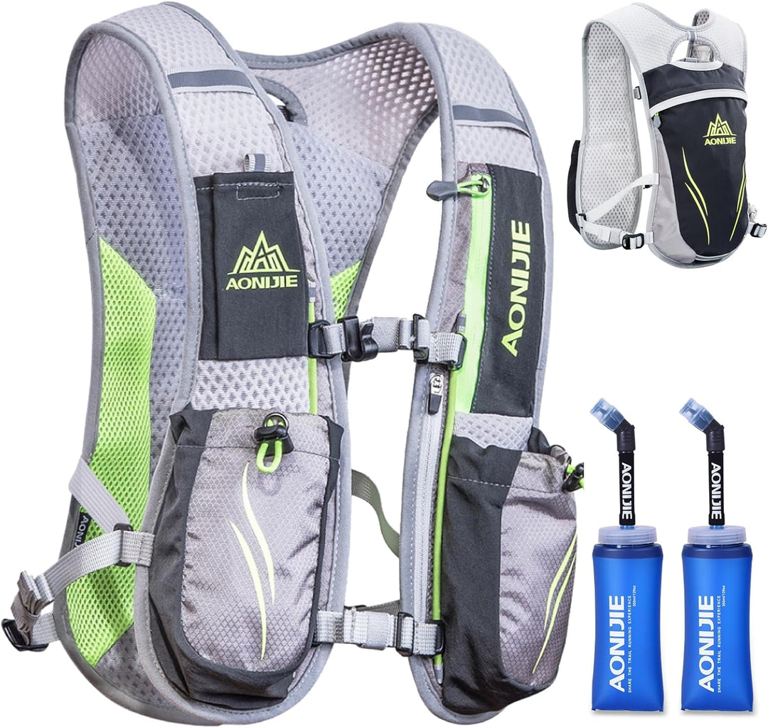 TRIWONDER Ultraleicht Trinkrucksack, 5.5L Laufrucksack, Trailrunning Rucksack, Hydration Pack im Fre