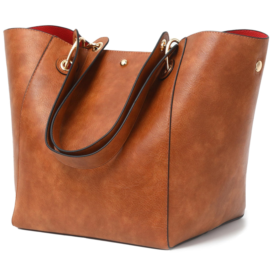 sqlp Taschen Damen Leder Gross Shopper Gross Henkeltaschen Tasche Student Schultasche Arbeit Handtas