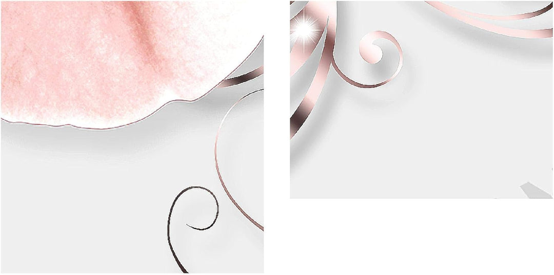 Runa Art Bild Blumen Orchidee Wandbilder auf Vlies Leinwand 5 Teilig Wanddekoration Wohnzimmer Schla