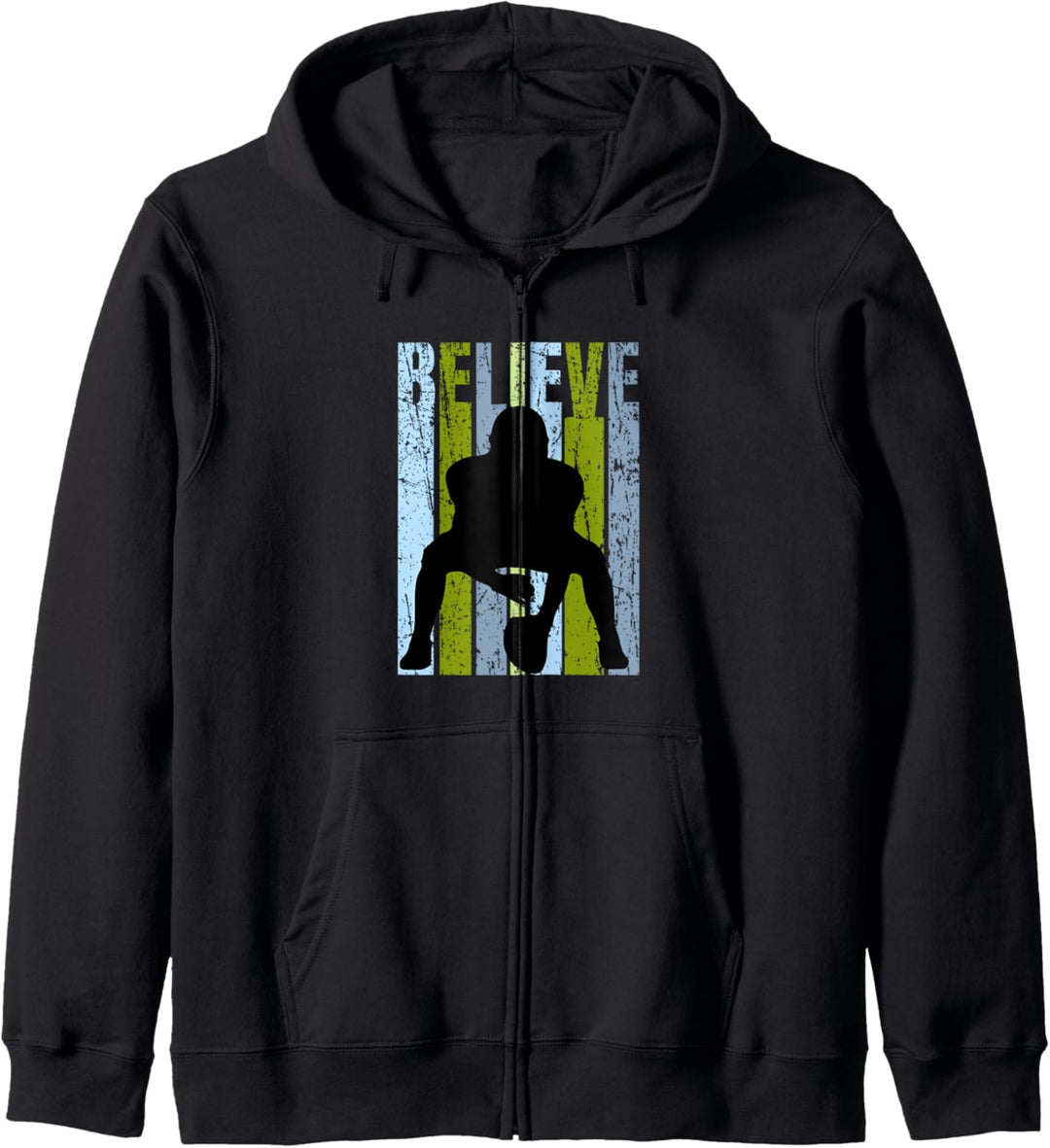 Retro Jungen American Football Geburtstag Motivierende Herren Kapuzenjacke