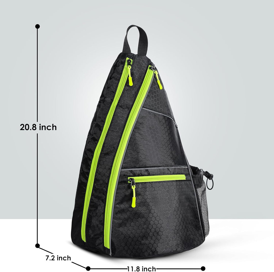 Achiou Pickleball Paddel Set - Hochleistungs-Fiberglas-Oberfläche, leichte Schläger mit Tasche, für