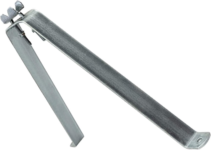 Wandbefestigung / Masthalterung aus hochwertigem Stahl 40 cm - Mast- oder Stangenbefestigung bis 60