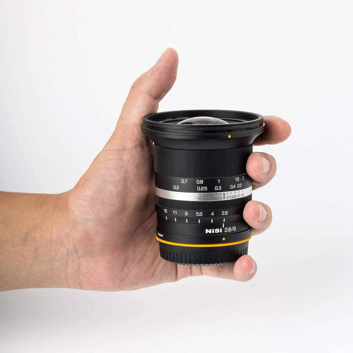 NiSi 9mm F2.8 ASPH Sonnensterne Ultra-Weitwinkel APS-C System Kamera Objektiv für Sony E-Mount, Für