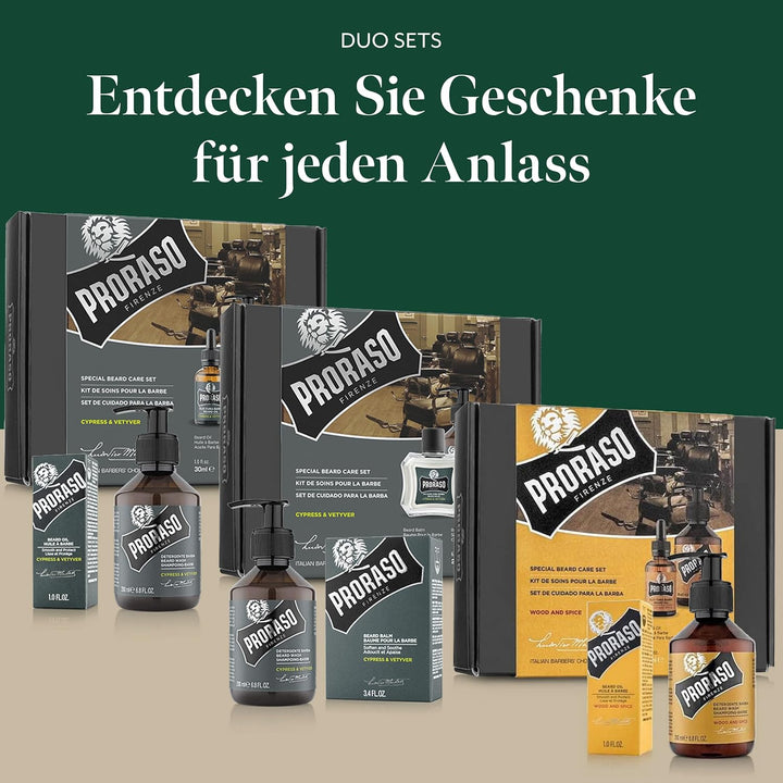 Proraso Duo Set, Wood & Spice, 2 teilig