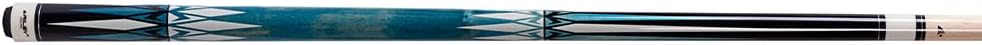 Riley American Pool Queue, 147 cm, 13 mm Spitze, komplett mit Hartschalenkoffer Blau Mit Koffer, Bla