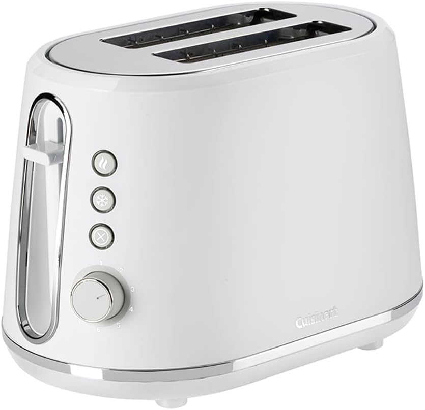 Cuisinart 2-Schlitz Toaster mit 7 Bräunungsstufen und extra breiten Schlitzen mit Selbstzentrierung