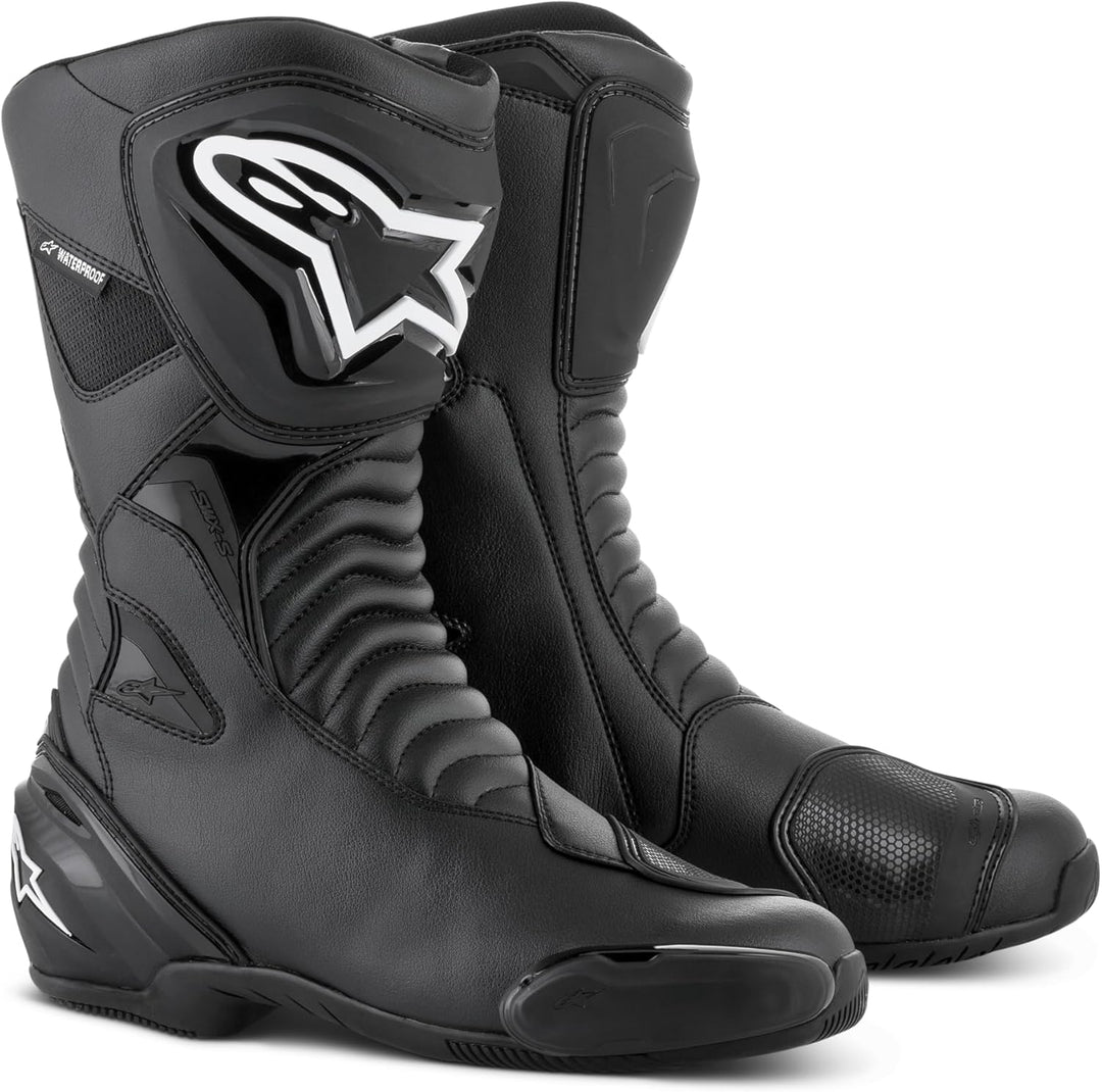 Alpinestars Stella Sektor Shoe Damen Motorradsschuhe Schwarz Champagne 39.5 EU, 39.5 EU