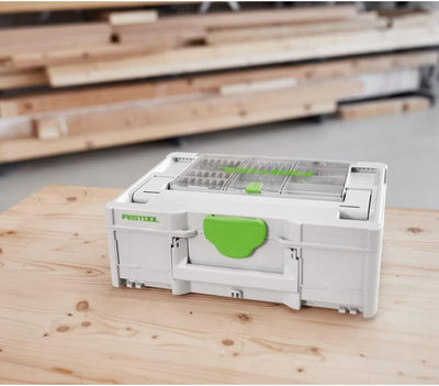 Festool Bitkassette BKS SYS3 50mm CE (mit Bit PH 1, Bit PH 2, Bit PH 3, Bit PZ 1, Bit PZ 2, Bit PZ 3