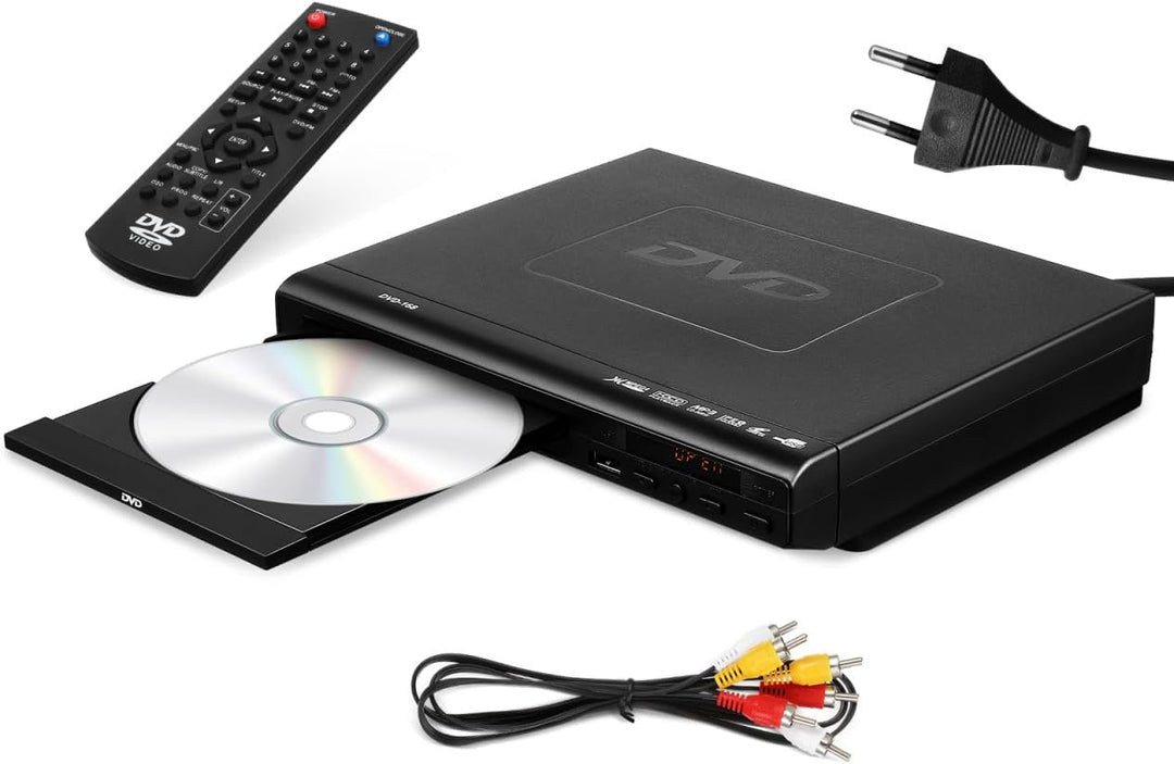 Housoutil Film-Player Videorecorder Mini-DVD-Player Cd-Player Für Zu Hause DVD-Player Für Den Fernse