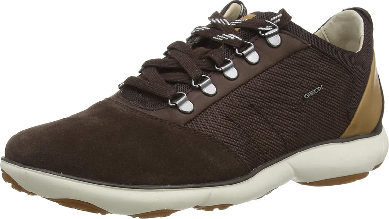 Geox Herren U Nebula A Sneaker, 41 EU Braun Brown C0013