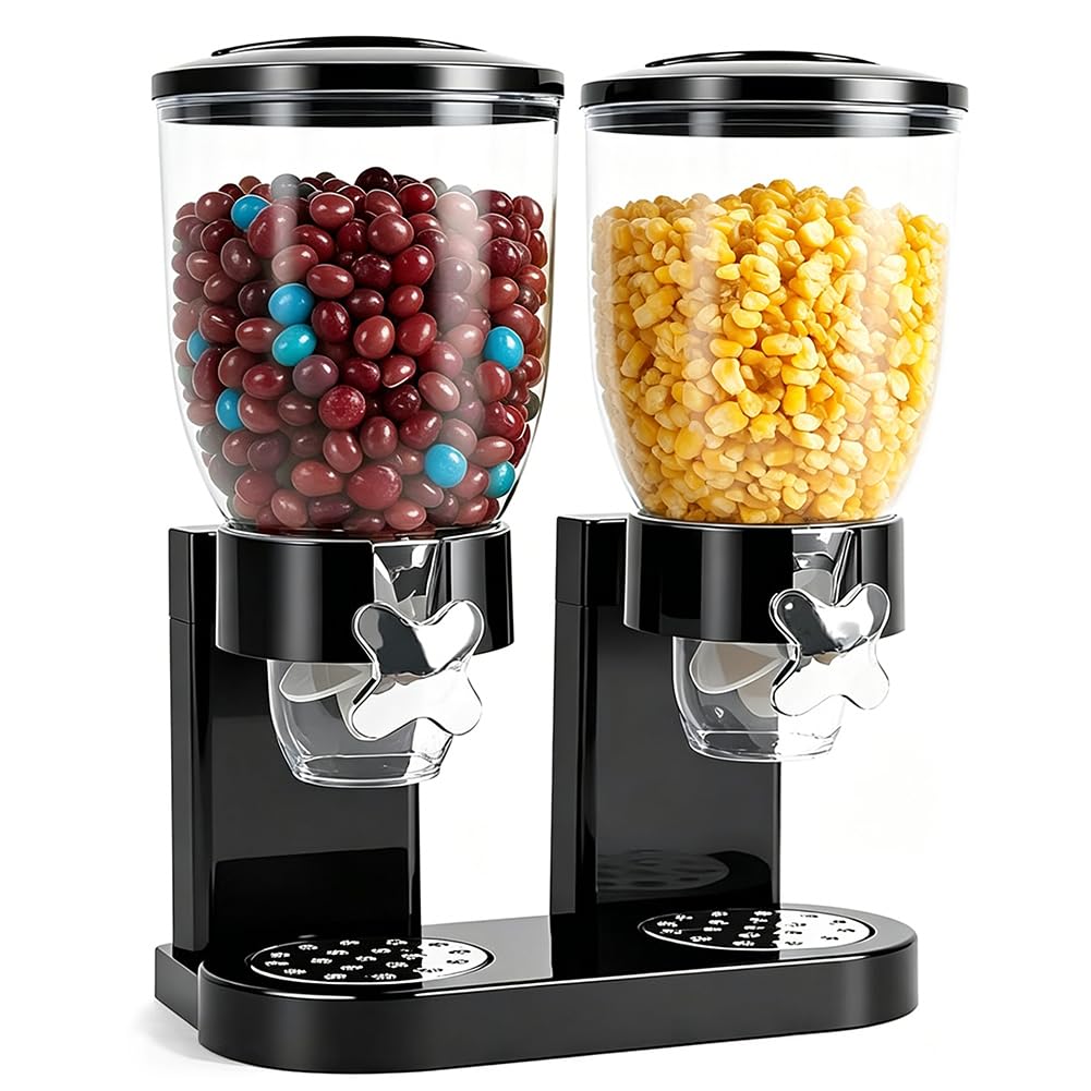 Cereal Dispenser 2L 2er Pack, Luftdichter MüSlispender FüR Die Organisation Cornflakes Spender Des K