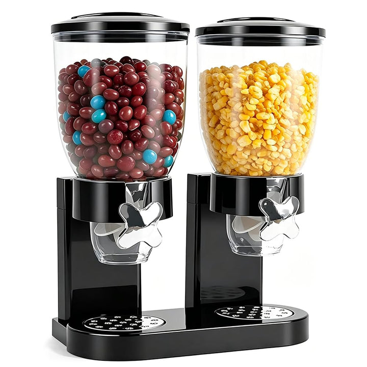 Cereal Dispenser 2L 2er Pack, Luftdichter MüSlispender FüR Die Organisation Cornflakes Spender Des K