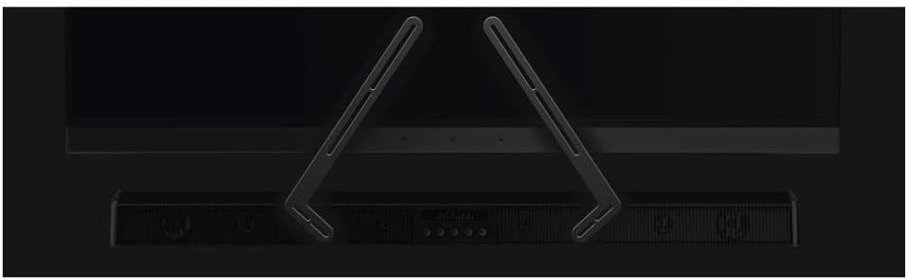 Hama TV Soundbar-Halterung (universell für alle Fernseher, Bildschirmdiagonalen und Soundbars (auch