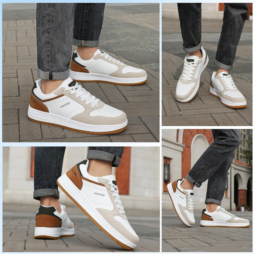 AX BOXING Sneaker Herren Schuhe Mode Herrenschuhe Freizeitschuhe Walkingschuhe Atmungsaktiv Trainers