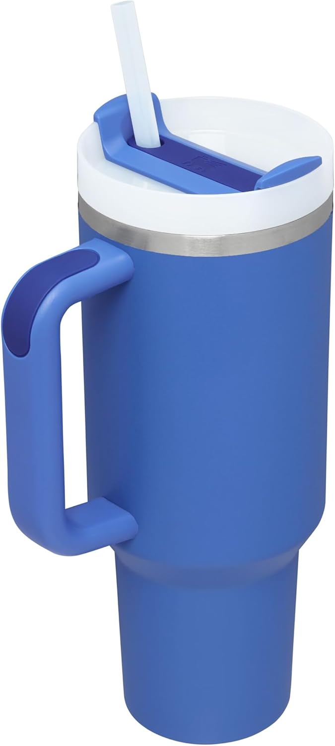 Stanley 1913 Quencher H2.0 Flowstate Trinkflasche Mit Strohhalm - Thermobecher Kühlt 11 Stunden - 48
