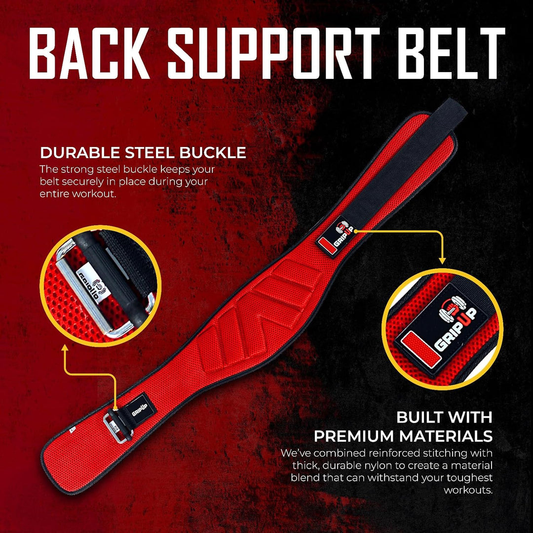 Weightlifting Back Support Belt aus Neopren – Ergonomischer Trainingsgürtel zur Rückenunterstützung