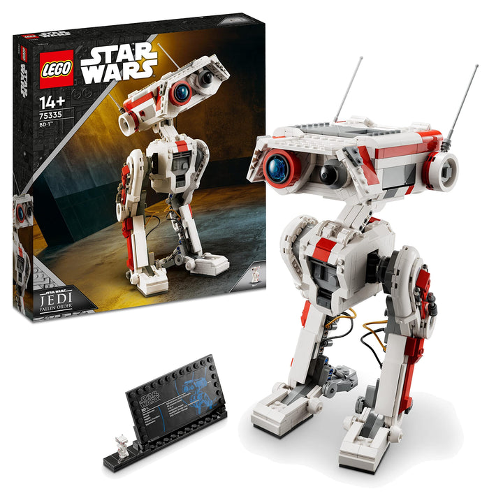 Lego 75335 Star Wars BD-1, Modellbausatz, bewegliche Droidenfigur, Zimmerdekoration, Weihnachtsgesch