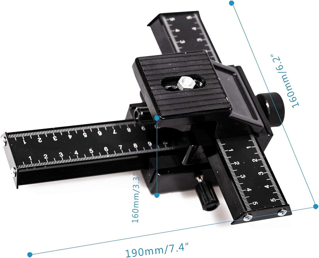 ® Carbon Faser Kamera Track Dolly Slider Schiene mit 17.5lbs/8 kg Tragkraft für Stabilisierende Film