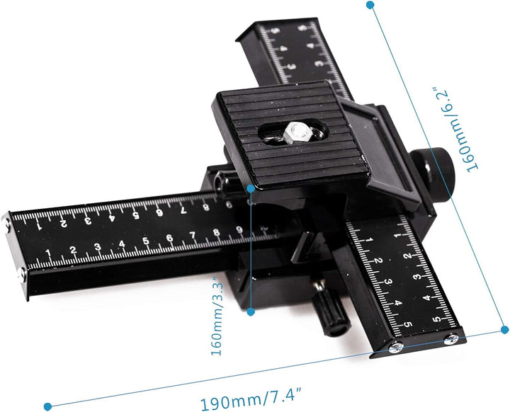 ® Carbon Faser Kamera Track Dolly Slider Schiene mit 17.5lbs/8 kg Tragkraft für Stabilisierende Film