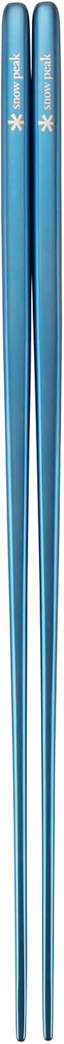 Snow Peak Titanium Chopsticks, Blue, Blue