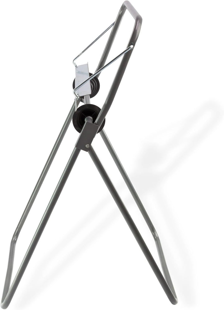 DEMA Metall Putztuchrollen Halter – Bodenständer für Werkstatt, Garage & Keller, 40 cm Putztuch-Roll
