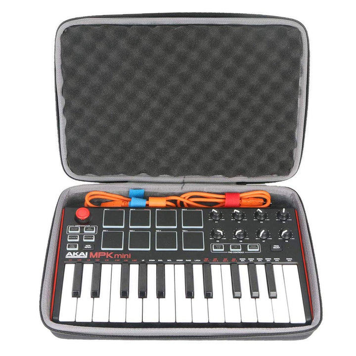 co2CREA Case Hart reiseschutzhülle Etui Tasche für AKAI Professional MPK Mini MKII/MPK Mini Play 25-