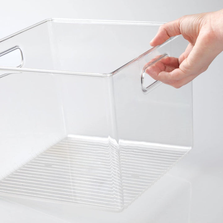 mDesign 2er-Set Kühlschrankbox – Kunststoffkiste für Obst, Konserven, Medikamente und vieles mehr –