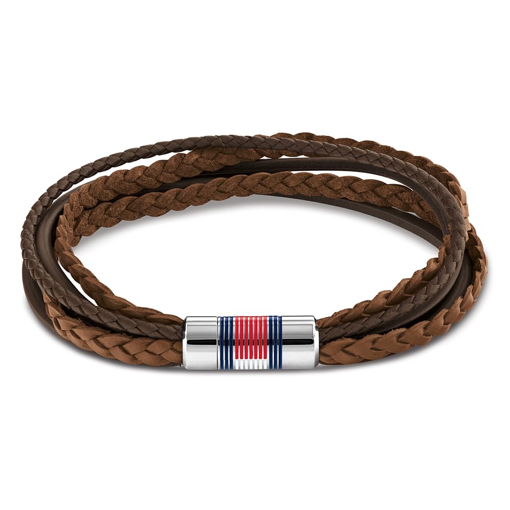 Tommy Hilfiger Jewelry Lederarmband für Herren Braun - 2790425