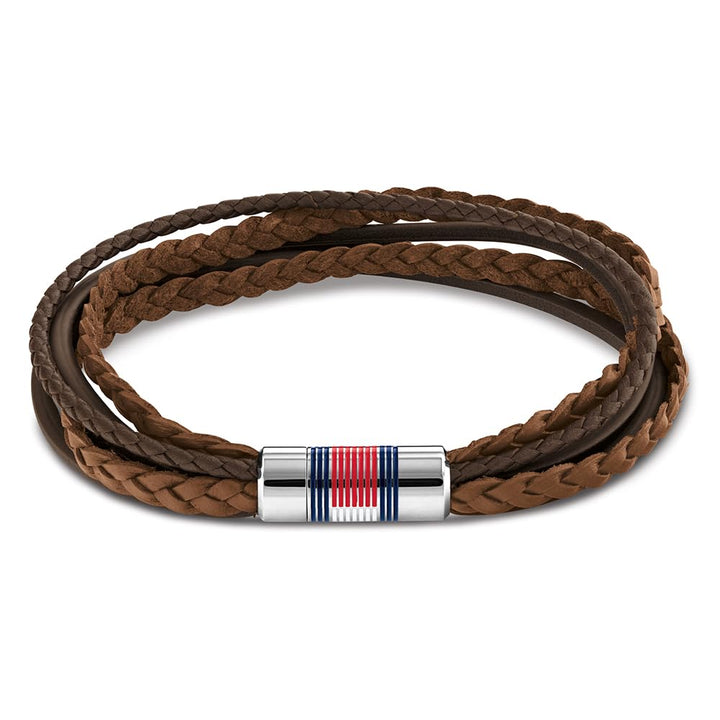 Tommy Hilfiger Jewelry Lederarmband für Herren Braun - 2790425